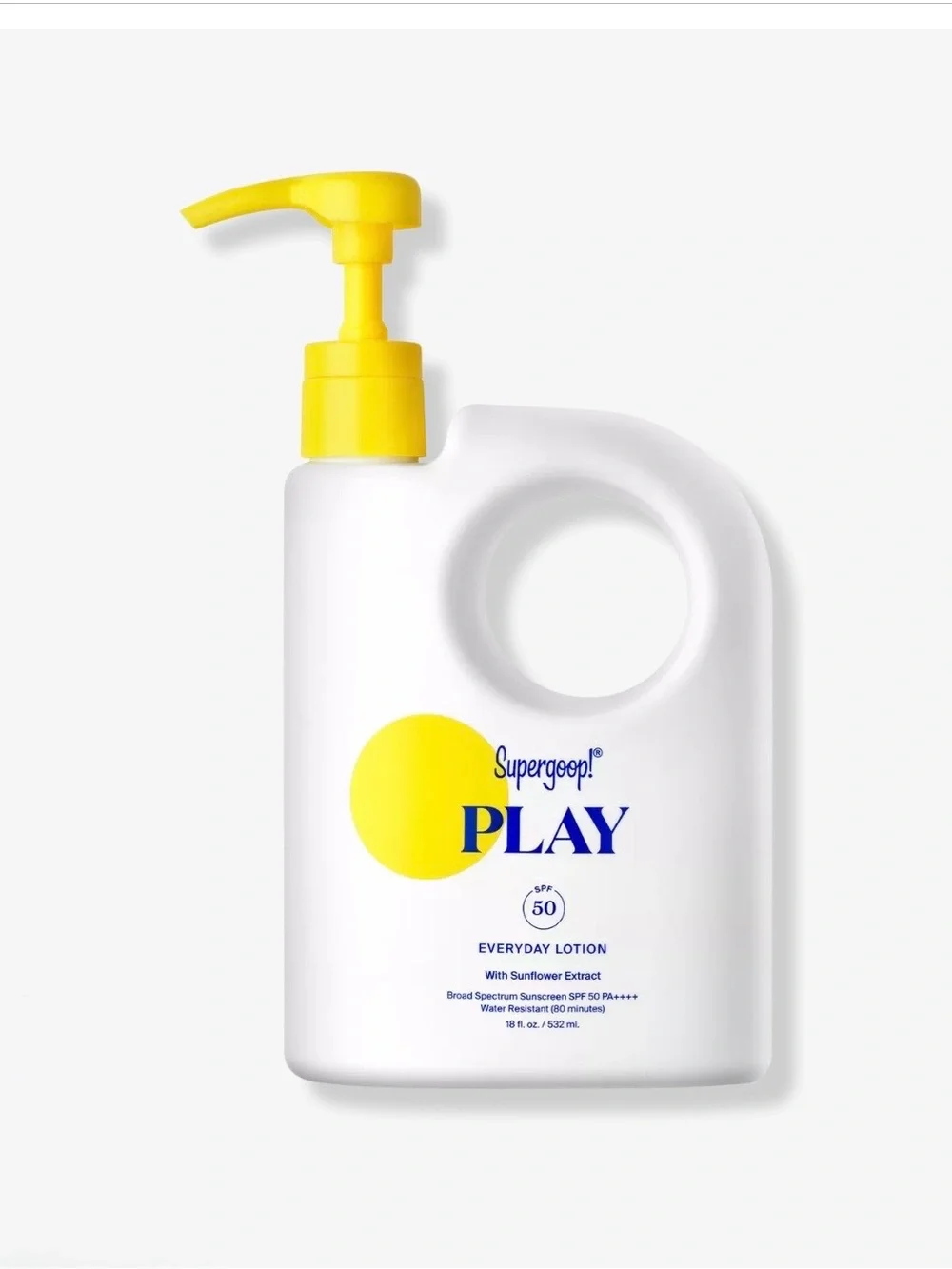 Supergoop! Play Everyday Lotion SPF 50 - If you don’t know about it. LOOK IT UP!